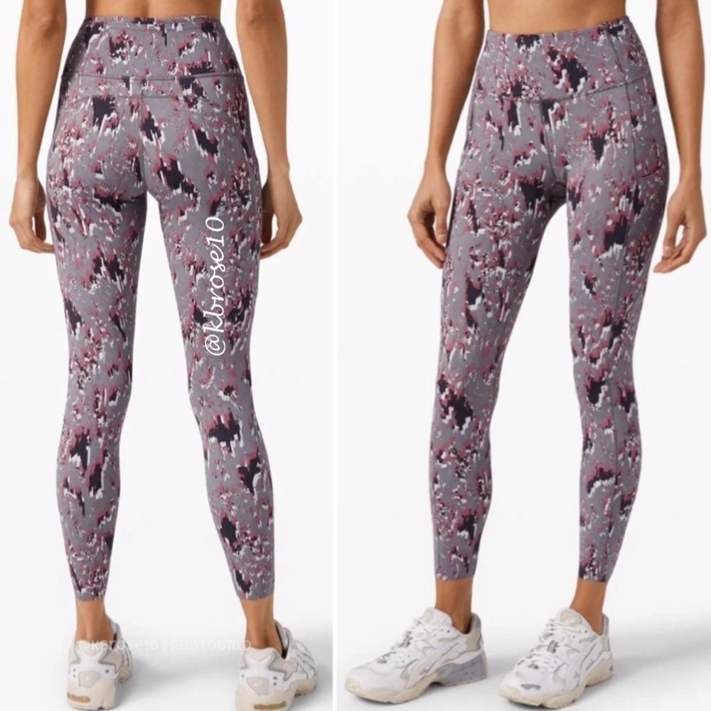 NWT lululemon Fast and Free HR Tight 25” in Floral Flux Multi Size 2